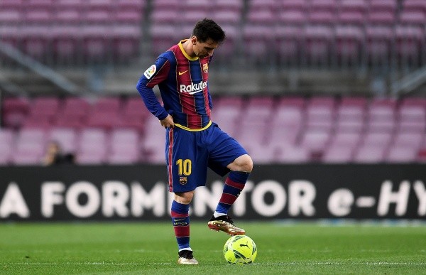 A falta de confirmación oficial, Lionel Messi permanecerá en el Barcelona por las próximas cinco temporada. (Foto: Getty)