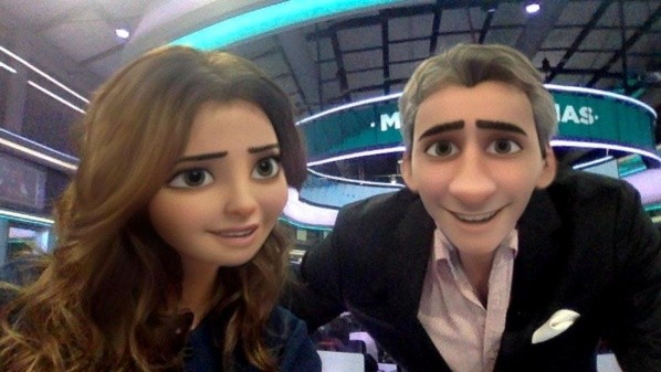 La publicación de José Luis Repenningen que se convirtió en un personaje de Pixar junto a Priscilla Vargas.(2)