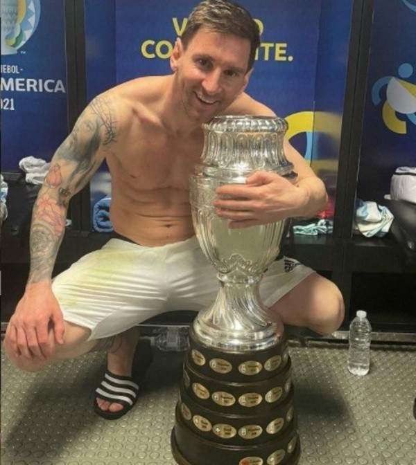 Marcelo Bielsa sintió mucha felicidad al ver a Messi ganar la Copa América con Argentina tras vencer a Brasil en la final.