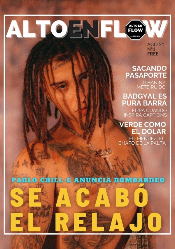 La portada de Alto en Flow, en su edición de agosto.