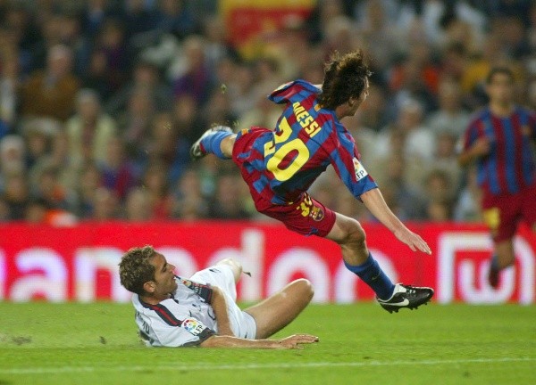 Lionel Messi llevará el 30 en su espalda en el PSG. Aquel número lo usó en su debut como profesional con el Barcelona. Foto: Getty Images