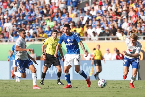 James Rodríguez acaba de jugar la Florida Cup con el Everton y debe ser llamado a la selección colombiana según Bolillo Gómez (Rafael Ribeiro)
