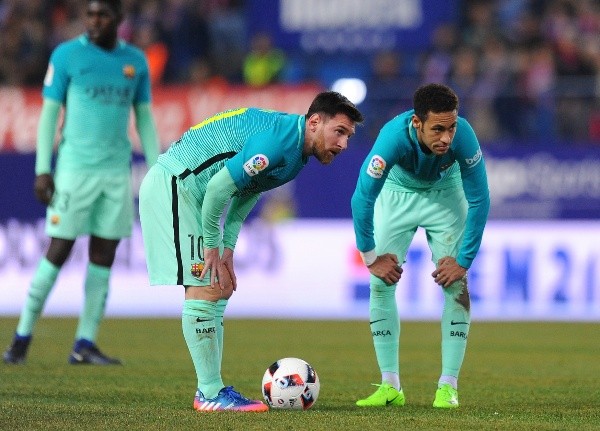 Lionel Messi se reencontrará con Neymar Jr luego de lo que vivieron en el Barcelona (Getty Images)