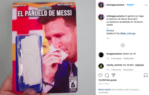 Captura: @milongacustoms/