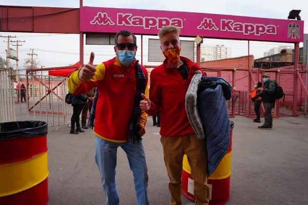 Todos estaban contentos en el Santa Laura. (Foto: Guillermo Salazar)