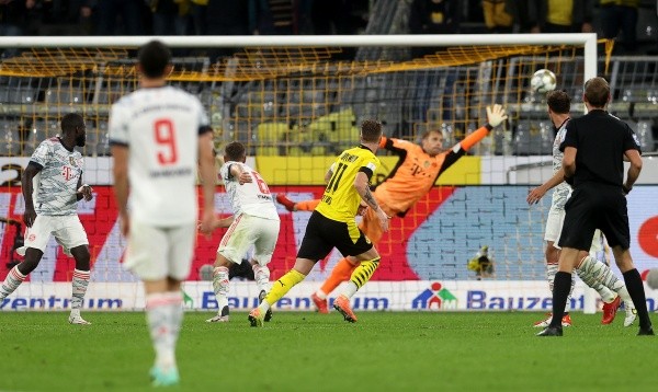 Marco Reus anotó un golazo ante el Bayern Múnich. Foto: Getty Images