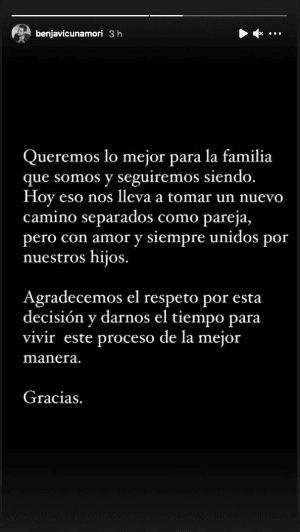 Benjamín Vicuña Instagram