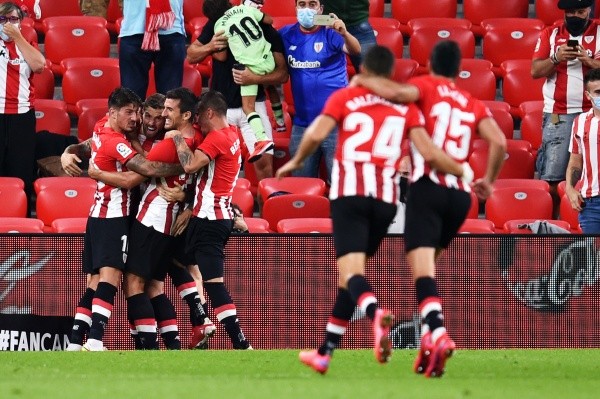 Athletic de Bilbao se había ido arriba con gol de Íñigo Martínez. (Foto: Getty Images)