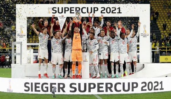 Bayern acaba de coronarse como Supercampeón de Alemania tras derrotar al Dortmund entre semana. (Foto: Getty)