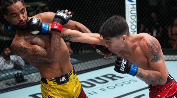 Ignacio Bahamondes consiguió un tremendo triunfo en el UFC. Foto: Getty Images