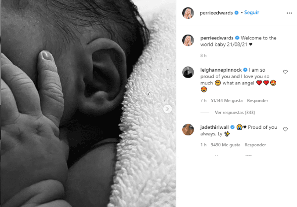 Perry Edwards en Instagram