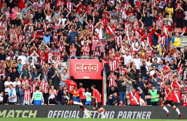 Southampton sorprendió al Manchester United y por poco le saca un triunfo. Foto: Getty Images