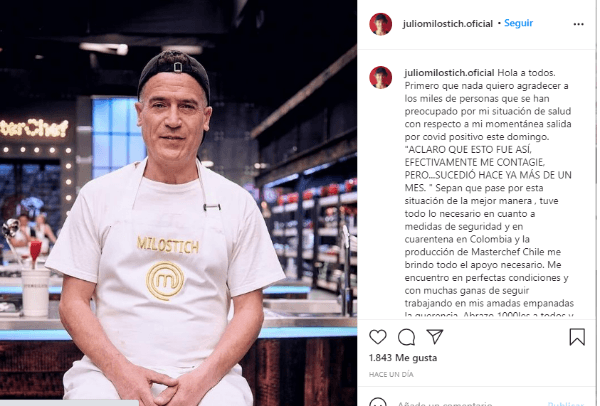 Julio Milostich Instagram