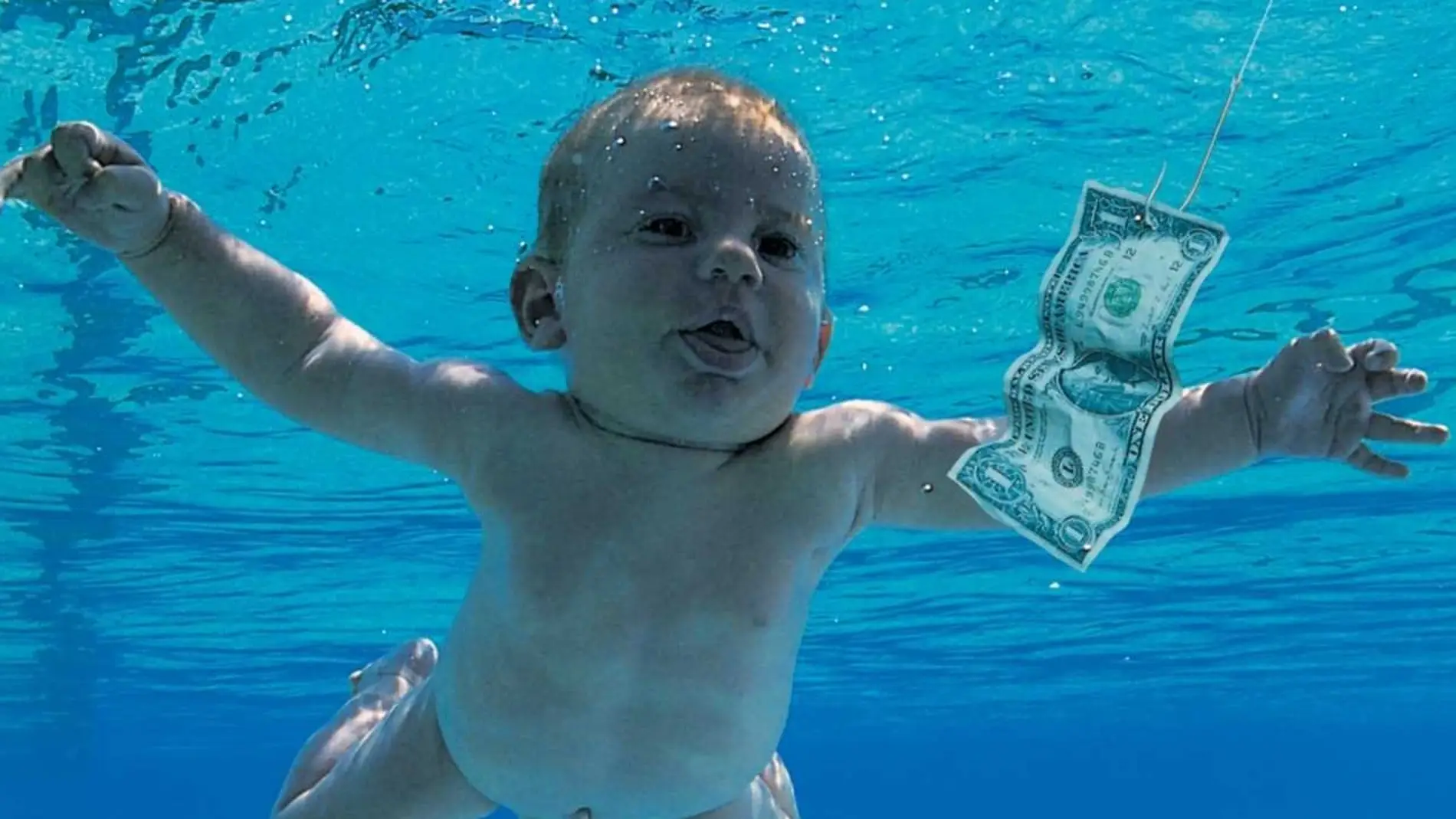 Spencer Elden para la portada de “Nervermind”