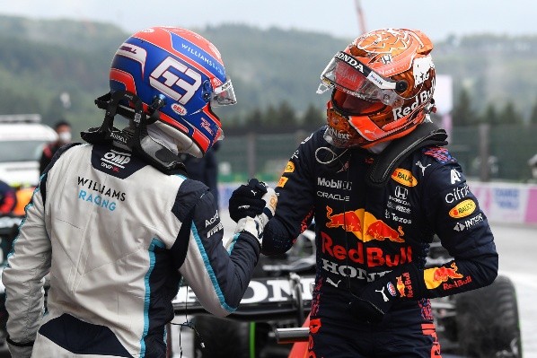 Max Verstappen le arrebató la primera pole position a George Russell y largará primero que todos en el GP de Bélgica. (Foto: Getty)
