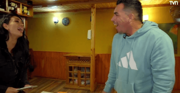 Pamela Díaz y Esteban Paredes /TVN