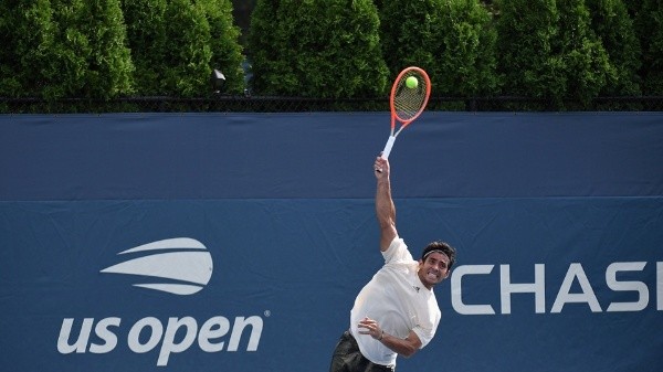 Garín tuvo que dar una dura pelea para llevarse el triunfo en el US Open. Foto: US Open