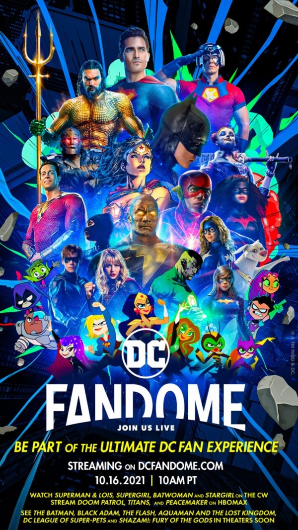 El DC Fandome 2021 está confirmado para octubre.