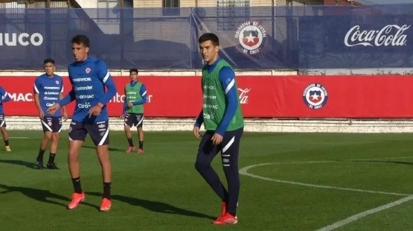 El lunes Robinson tuvo su primer entrenamiento con La Roja.