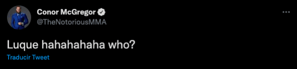 El mensaje de McGregor luego que Díaz aceptara pelear con Luque.