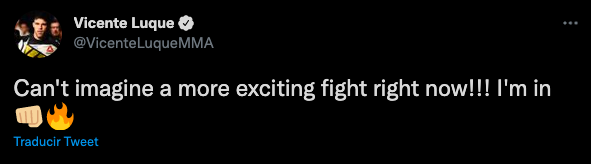Luque no pescó a McGregor y solo piensa en su futuro.