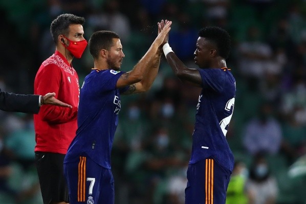 Eden Hazard se disputa la titularidad con Vinicius Junior. (Foto: Getty Images)