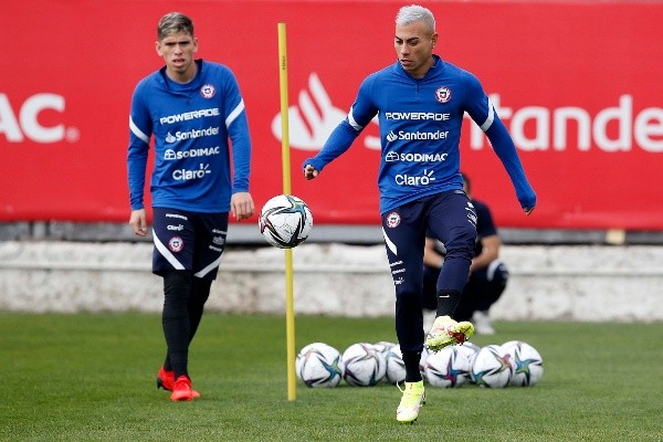 Sin Alexis Sánchez ni Ben Brereton, Eduardo Vargas busca compañeros en el ataque de Chile para las eliminatorias. Foto: ANFP