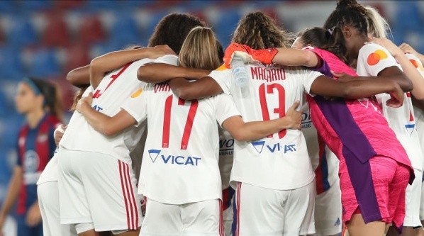Tiane Endler y Olympique Lyon en el duelo contra Levante por Champions Femenina. (Foto: Getty Images)