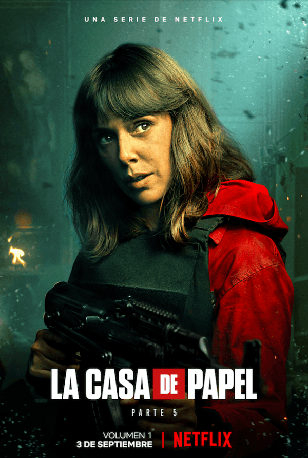 Estos son los personajes de la quinta temporada de La Casa de Papel: Julia, Manila – Interpretada por Belén Cuesta.