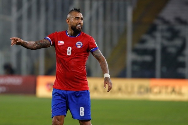 En el uno por uno de Chile, Arturo Vidal fue el mejor de la Roja ante Brasil (Agencia Uno)