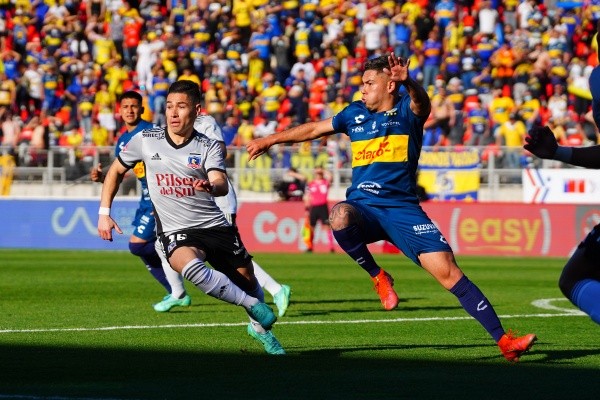 Everton fue mejor que Colo Colo en el primer tiempo de la final de la Copa Chile. | Foto: Guille Salazar
