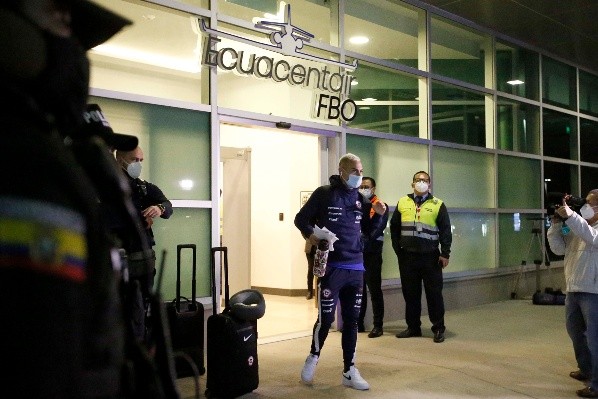 El viaje de la ilusión de Chile a Ecuador (Carlos Parra, ANFP)