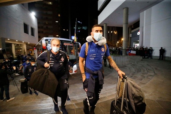 El viaje de la ilusión de Chile a Ecuador (Carlos Parra, ANFP)