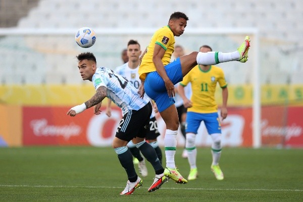 Brasil y Argentina alcanzaron a jugar 5 minutos. Foto: Getty Images