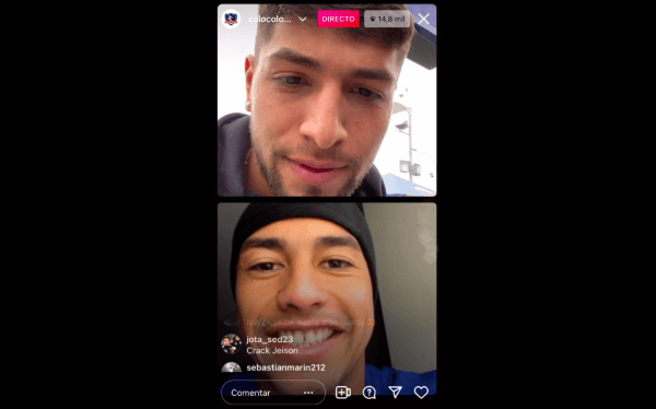 Hasta Iván Morales apareció peluseando junto a Colo Colo desde la concentración de Chile. Foto: Instagram