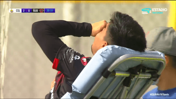 Turra no aguantó la altura de El Salvador. (FOTO: TNT Sports)