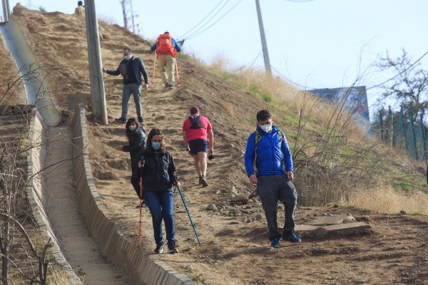 El inicio de la ruta. (Foto: Agencia Uno)