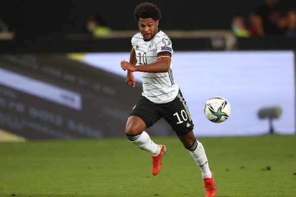 Gnabry viene de anotar dos goles ante Armenia en la aplastante victoria por 2-0. Imagen: Getty.
