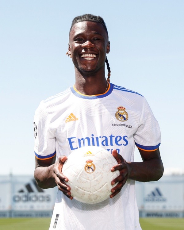Eduardo Camavinga puede debutar el domingo ante Celta. (Foto: Real Madrid)