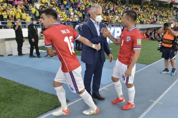 Chile se reencontró con Reinaldo Rueda y lo pasa mal ante Colombia. (Foto: Getty Images)