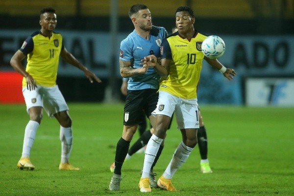 Ecuador dio la pelea, pero no pudo ante Uruguay. Foto: Getty Images