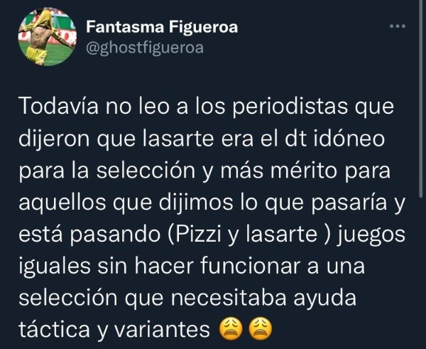 Este fue el mensaje que dejó Marco Antonio Figueroa una vez finalizó el duelo entre la Roja y Colombia por las Eliminatorias