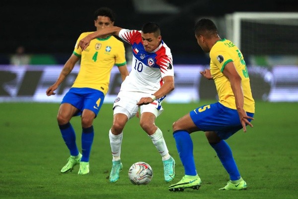 Alexis Sánchez reaparece en el Inter: su último partido fue contra Brasil en Copa América.