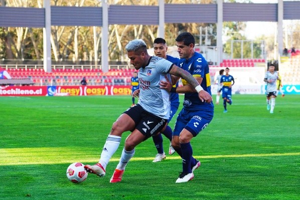 Parraguez se mostró feliz de su presente en Colo Colo. Foto: Guille Salazar