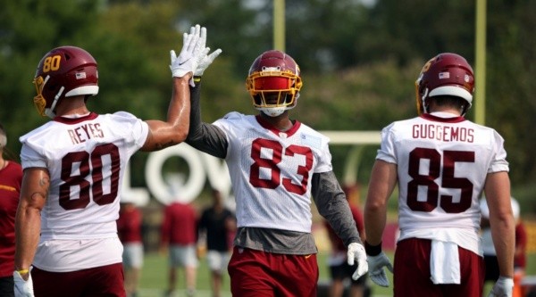 Sammis Reyes va por su debut este domingo en la NFL. Foto: Getty Images