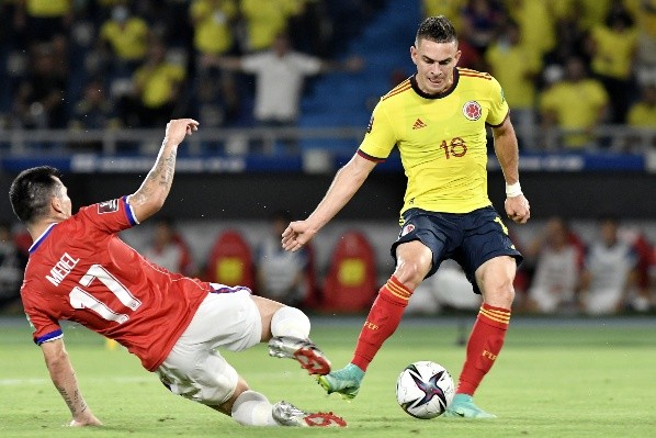 Rafael Santos Borré venía de fallar uno increíble ante Chile. (Foto: Getty Images)