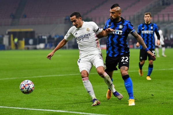 Vidal jugó en el último enfrentamiento del Inter ante Real Madrid. (FOTO: Getty)