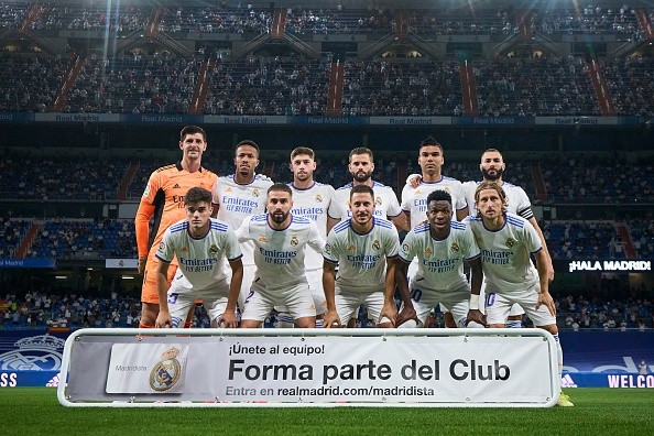 La formación de Real Madrid en el triunfo sobre Celta de Vigo.