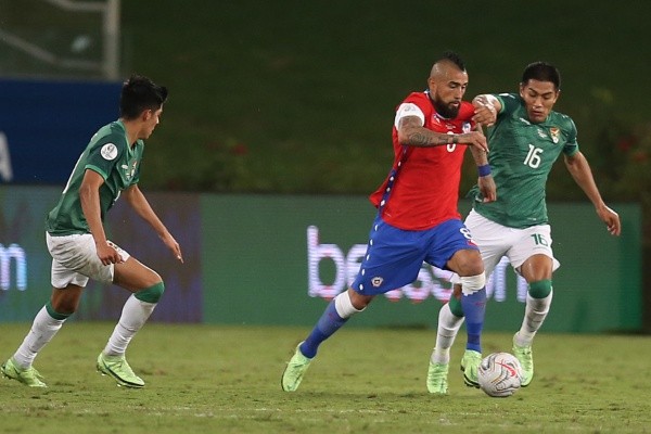 Moreno Martins puso a Arturo Vidal entre los mejores del continente. Foto: ANFP