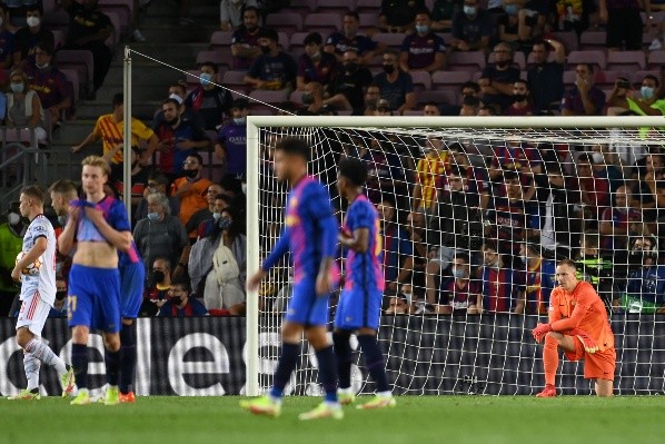 Barcelona fue un desastre ante Bayern Múnich y Koeman sigue sumando críticas a su juego. Foto: Getty Images